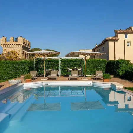Torre Della Luna Lusso, Privacy E Piscina Con Vista Su San Pietro Apartment *
